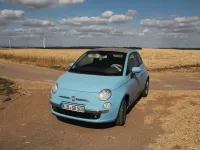 Gebraucht Fiat 500C Lounge 86 PS (63 kW) 2011 Blau Cabrio