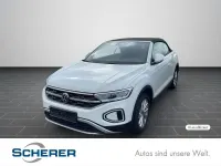 Gebraucht VW T-Roc Cabriolet Style 110 PS (80 kW) 2023 Weiß Cabrio