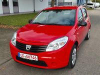 Gebraucht Dacia Sandero 75 PS (55 kW) 2009 Rot Kleinwagen