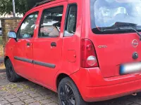 Gebraucht Opel Agila 58 PS (42 kW) 2000 Rot Van / Kleinbus