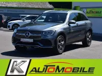 Gebraucht Mercedes GLC300de AMG line 317 PS (233 kW) 2021 Grau SUV