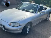 Gebraucht Mazda MX5 110 PS (80 kW) 1999 Silber Cabrio