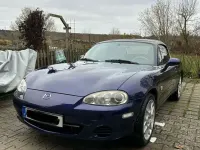 Gebraucht Mazda MX5 Edition 145 PS (106 kW) 2003 Blau Cabrio