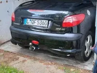 Gebraucht Peugeot 206 CC Platinum 109 PS (80 kW) 2002 Schwarz Cabrio