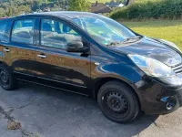Gebraucht Nissan Note 88 PS (64 kW) 2011 Schwarz Kleinwagen