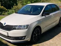 Gebraucht Skoda Rapid Monte Carlo 110 PS (80 kW) 2016 Weiß Kleinwagen