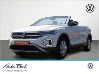 Gebraucht VW T-Roc Cabriolet Style 150 PS (110 kW) 2022 Weiß Cabrio