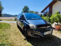 Gebraucht Opel Zafira Edition 140 PS (102 kW) 2010 Blau Van / Kleinbus
