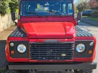 Gebraucht Land Rover Defender S 122 PS (89 kW) 2000 Rot Kombi