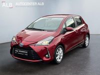 Gebraucht Toyota Yaris 73 PS (53 kW) 2018 Rot Limousine