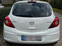 Gebraucht Opel Corsa 75 PS (55 kW) 2013 Weiß Kleinwagen