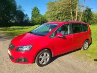 Gebraucht Seat Alhambra Style 177 PS (130 kW) 2014 Rot Van / Kleinbus