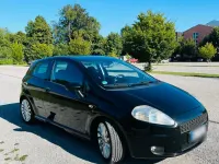Gebraucht Fiat Grande Punto 95 PS (69 kW) 2006 Schwarz Kleinwagen
