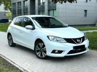 Gebraucht Nissan Pulsar Acenta 110 PS (80 kW) 2014 Weiß Kleinwagen