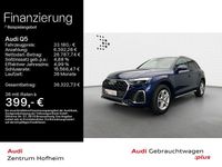 Gebraucht Audi Q5 S-Line 367 PS (269 kW) 2022 Navarrablau metallic SUV