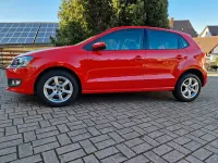 Gebraucht VW Polo 90 PS (66 kW) 2012 Rot Kleinwagen