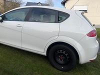 Gebraucht Seat Leon 125 PS (91 kW) 2009 Weiß Kleinwagen