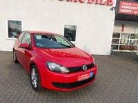Usata VW Golf VI Trendline 80 CV (58 kW) 2009 Rosso Utilitaria