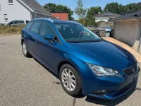 Gebraucht Seat Leon ST Style 110 PS (80 kW) 2016 Blau Kombi