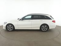 Gebraucht Mercedes C300 AMG line 258 PS (189 kW) 2018 Weiß Kombi