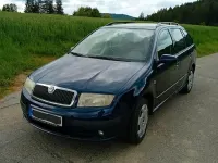 Gebraucht Skoda Fabia 75 PS (55 kW) 2004 Blau Kombi