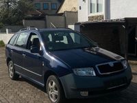 Gebraucht Skoda Fabia 75 PS (55 kW) 2002 Blau Kombi