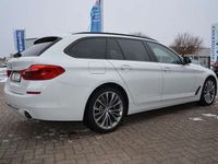 gebraucht BMW 520 d xDrive Touring Sport Line AHK Scheckheft