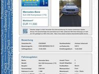 Gebraucht Mercedes SLK200 163 PS (119 kW) 2001 Silber Cabrio
