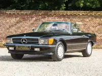 Gebraucht Mercedes SL420 1986 Schwarz Cabrio