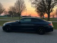 Gebraucht Mercedes C300 AMG line 255 PS (187 kW) 2018 Blau Coupé