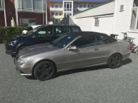 Gebraucht Mercedes CLK500 306 PS (225 kW) 2005 Beige Cabrio