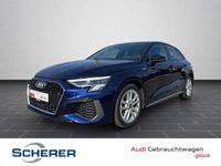 Gebraucht Audi A3 Sportback e-tron Ambiente 204 PS (150 kW) 2022 Navarrablau metallic (metallic) Kleinwagen