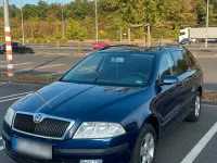 Gebraucht Skoda Octavia 102 PS (75 kW) 2008 Blau Kombi