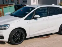 Gebraucht BMW 214 Active Tourer 95 PS (69 kW) 2016 Weiß Van / Kleinbus
