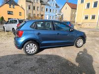 Gebraucht VW Polo Trendline 60 PS (44 kW) 2017 Blau Kleinwagen