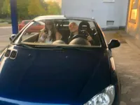 Gebraucht Peugeot 206 CC 105 PS (77 kW) 2006 Blau Cabrio