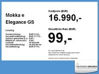 Gebraucht Opel Mokka-e Elegance 100 kW (136 PS) 2022 Matcha green (metallic) SUV