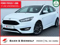 Używany Ford Focus ST-Line 125 KM (91 kW) 2017 Biały Sedan/Limuzyna