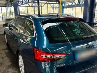 Gebraucht Skoda Superb Style 150 PS (110 kW) 2017 Blau Kombi