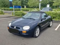Gebraucht MG F 120 PS (88 kW) 2000 Schwarz Cabrio