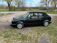 Gebraucht VW Golf Cabriolet Classicline 98 PS (72 kW) 1993 Schwarz Cabrio