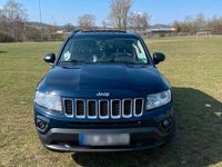 Gebraucht Jeep Compass Limited 163 PS (119 kW) 2012 Blau SUV
