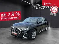Gebraucht Audi Q3 Sportback S-Line 150 PS (110 kW) 2022 Schwarz SUV