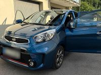 Gebraucht Kia Picanto 86 PS (63 kW) 2016 Blau Kleinwagen