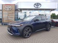 Gebraucht Toyota bZ4X Comfort 150 kW (204 PS) 2023 Regentblau met/schwarz SUV