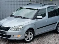 Gebraucht Skoda Roomster Ambition 105 PS (77 kW) 2013 Silber Van / Kleinbus