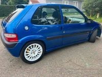 Gebraucht Citroën Saxo 118 PS (86 kW) 1998 Blau Kleinwagen