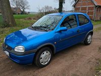 Gebraucht Opel Corsa 54 PS (39 kW) 1999 Blau Kleinwagen