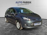 Gebraucht Ford Fiesta Trend 82 PS (60 kW) 2011 Blau Kleinwagen