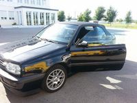 Gebraucht VW Golf Cabriolet 54 PS (39 kW) 1997 Schwarz Cabrio